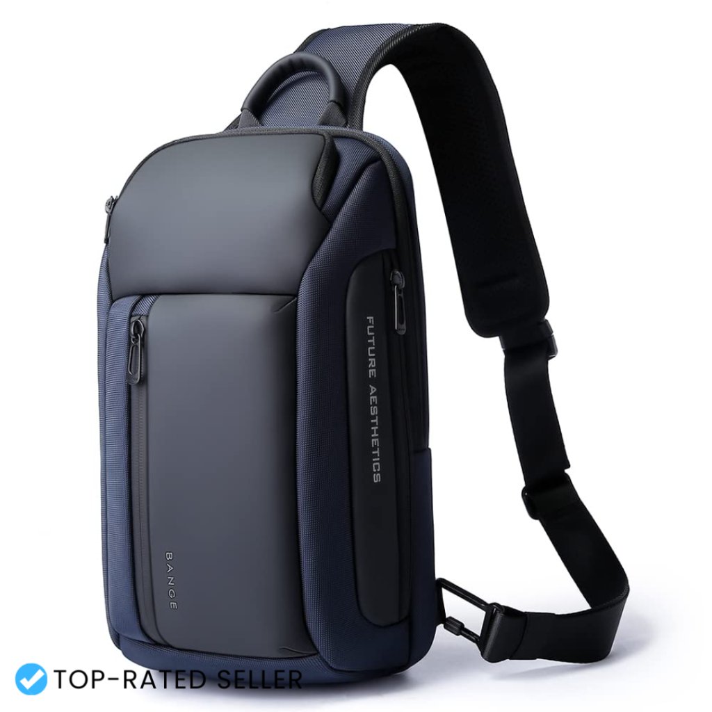 Waterproof Crossbody Backpack For Travel Hiking Commute Large Capacity Daypack